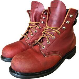 Red Wings Womens 2369 Steel Toe Work Boots 8D EUC